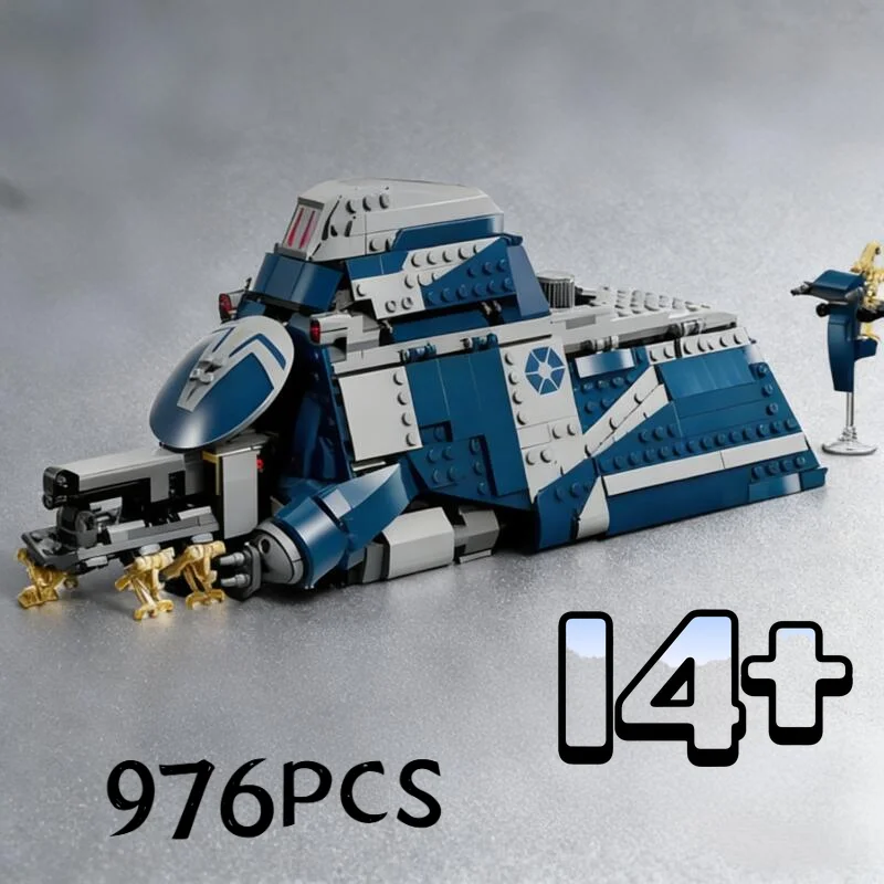 

В наличии 2026: Набор MOC 75435 «Битва на Фелуции» (976 деталей) — Коллекционная серия MTT Blocks. Модель для мальчиков и девочек. Рождественские подарки.