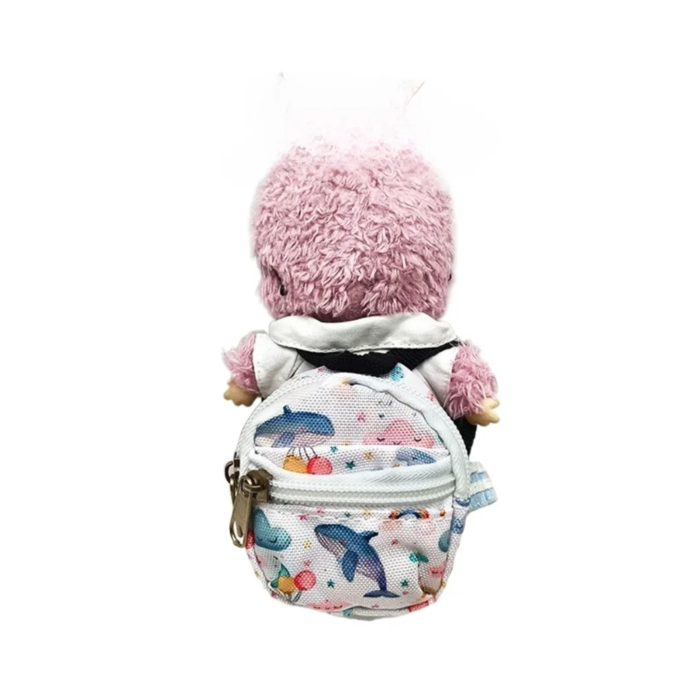 Ropa Cute Flower Schoolbag Bag Hand-made Replacement Dollhouse Decors Clothes Matching DIY BJD Backpack Idol