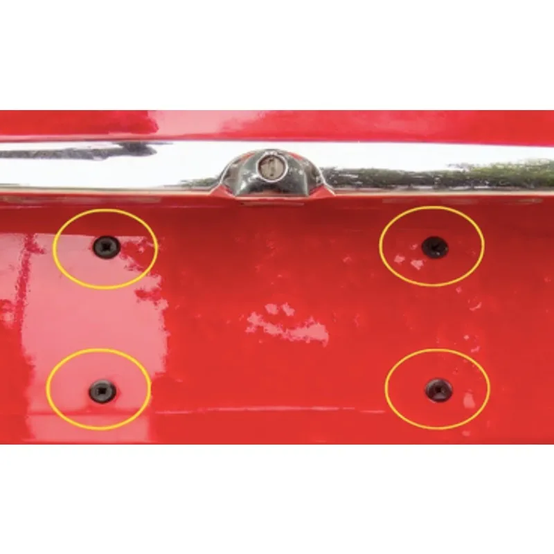 

genuine Luggage license plate buckle screw for Chery QQ3