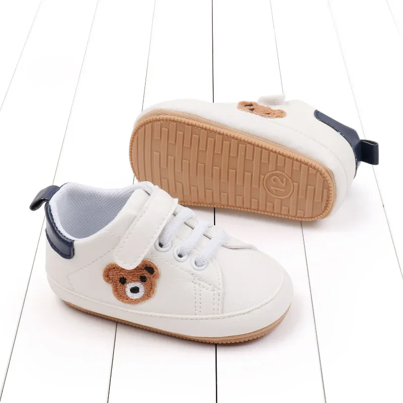 

New Baby Shoes Boys Girls Classic Fashion Sports Casual Sneakers Newborn First Walker Toddler Soft Sole Non-Slip Walking Shoes