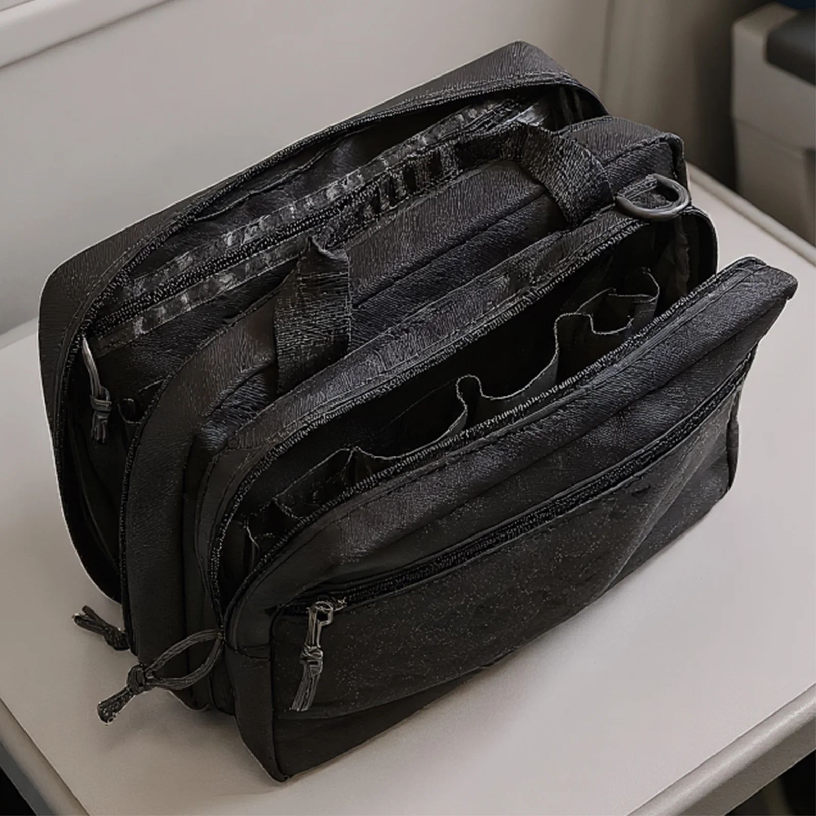 

Тактическая сумка из ткани Оксфорд 600D с множеством карманов для охоты на открытом воздухе (черная)