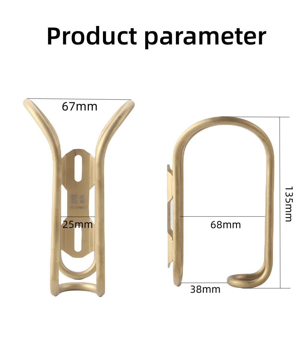 MTB 25g Flasche Käfig Titan Legierung Ultraleicht Flasche Käfig Für MTB Rennrad Klapp Fahrrad Wasserkocher Flasche Halter BMX fahrrad Teile – Detail 3