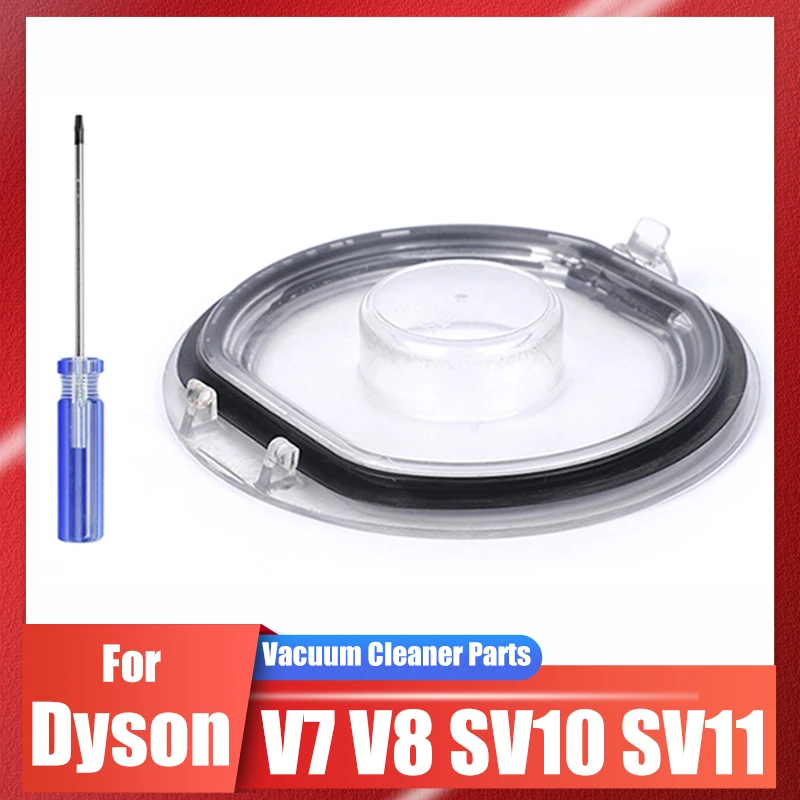 Dust Bin Lid for Dyson V7 V8 SV10 SV11 Vacuum Cleaner Dust Bucket Dirt Cup Replacement Parts Repair Accessories