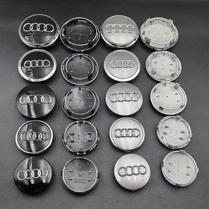 Mũ từ trung tâm của bánh xe xe đến Audi, Hub, Phụ kiện, Audi A1, A2, A3, A4, A5, A6, A7, A8, S3, S6, Q3, Q7, 60mm, 61mm, 68mm, 69 Millimeters, 77mm, 4 Pces 12 Bánh xe trung tâm bán hàng chính - №2