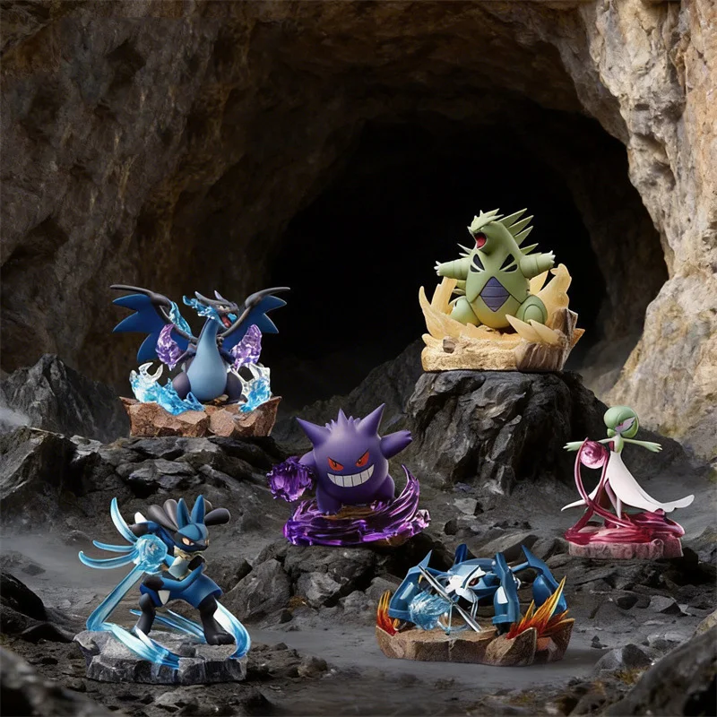 

Фигурки-модели Pokemon All-out Battle Micro-Scene: Генгар, Гардевоар, Метагросс – украшения и игрушки для рождественского подарка