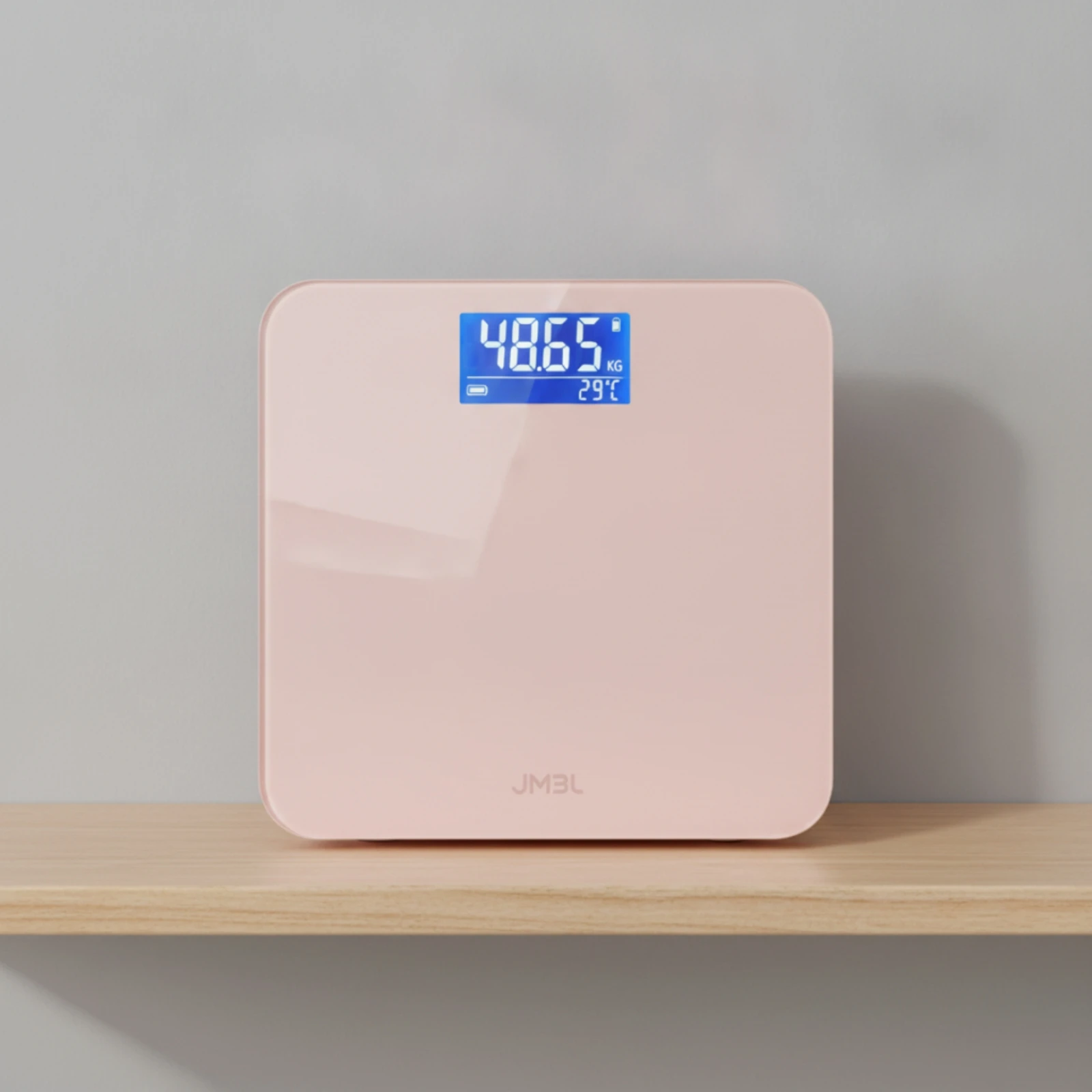 Digital Body Scale Slim Digital Bathroom Scale Weighing Machine Accurate Exact for Bedroom, Dorm Room