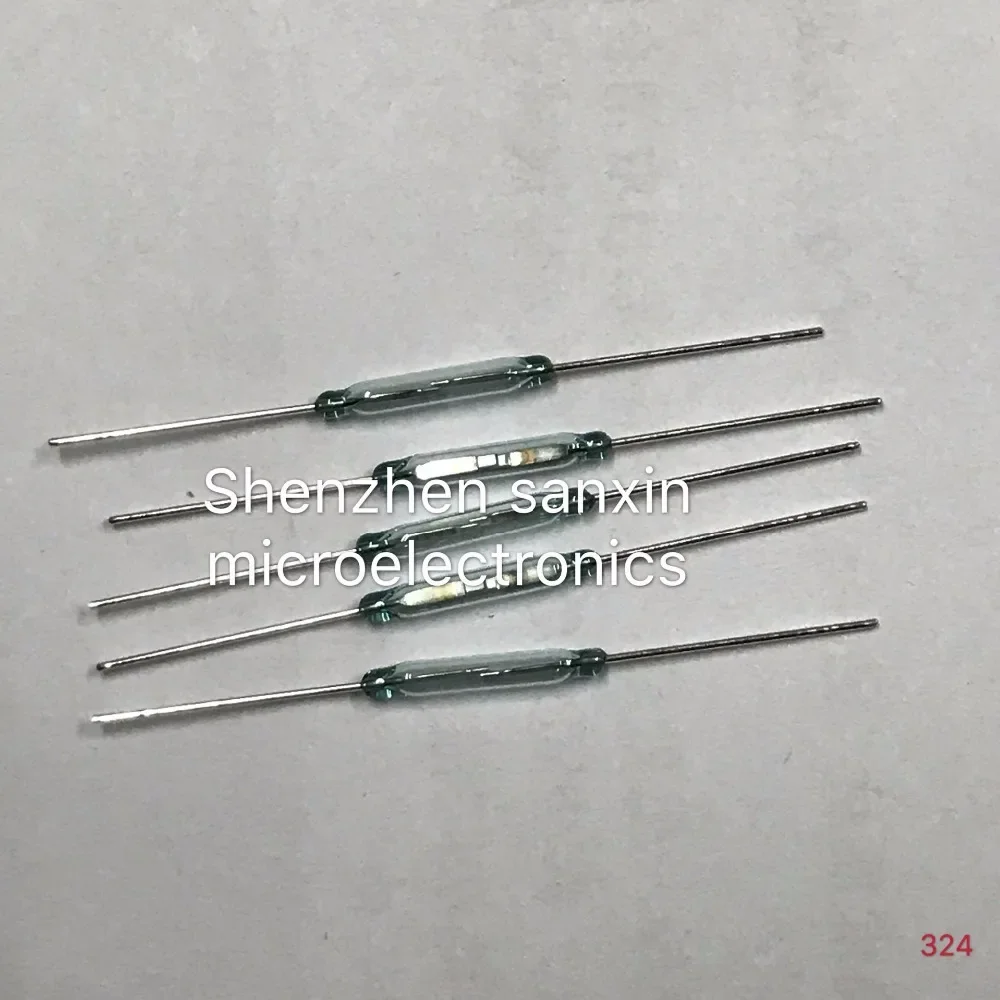 10 Chiếc N/O Reed Switch Công Tắc Từ ORD324 2*14Mm Thường Mở Cảm Ứng Từ Công Tắc