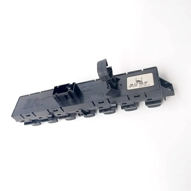 Image 5: 98111309ZD Compatible avec Peugeot 3008 5008, bouton de commande d'éclairage d'urgence du tableau de bord, bouton de sortie d'air, clé de piano