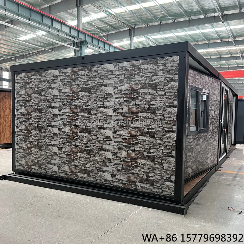 10FT Expandable Container House Small Houses Modern Prefabricated With Kitchen and Bathroom