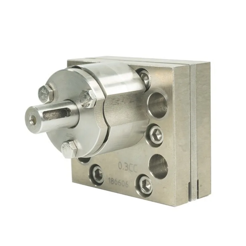 High Temperature Hot Melt Adhesive Gear Metering Pump, Heat‑Resistant Quantitative Glue Dispensing Gear Pump