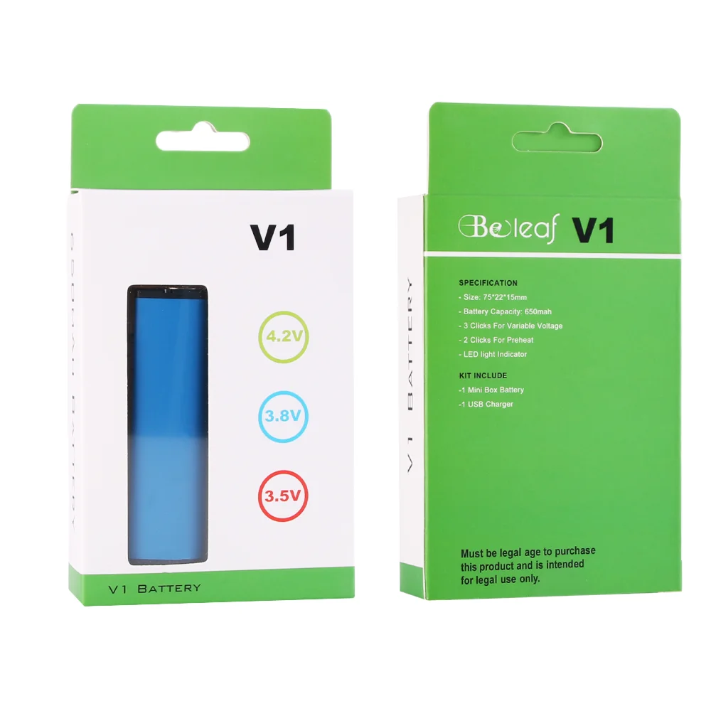 Sakkrrua V1 Accessoire voor batterijverwarmingselement voor Beleaf, blauw, 3-set