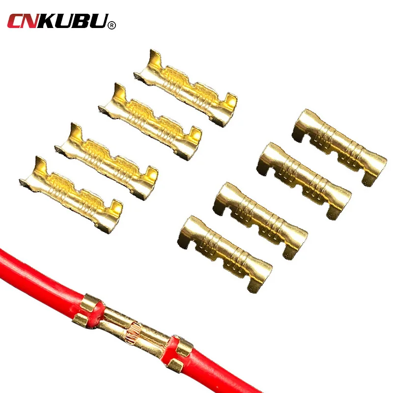 50pcs 100pcs 200pcs Docking Terminal U Type Terminal Tab 0.3 To 1.5mm2 Terminal Block Connector Double Connector Terminal