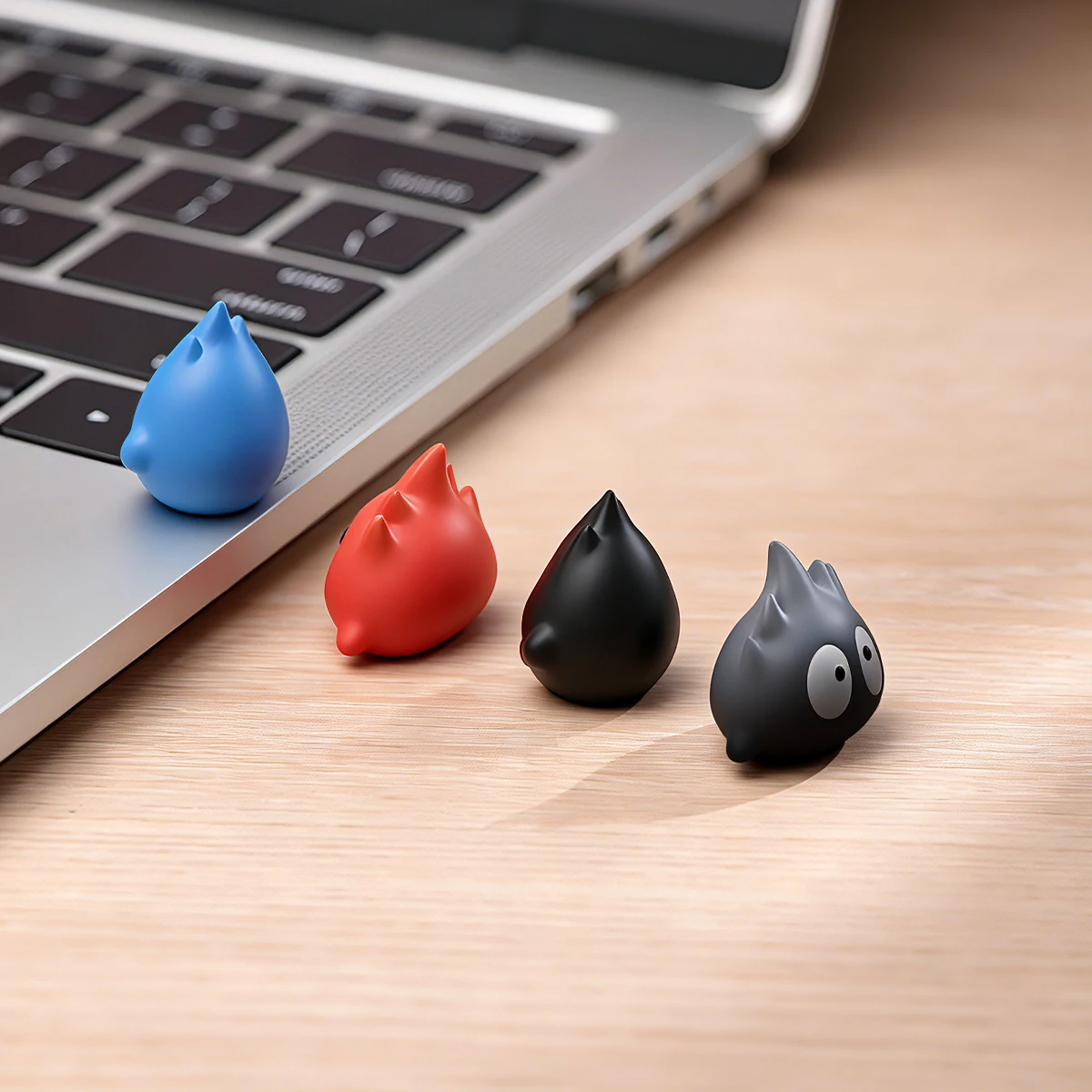 Niedliche Ornamente, bunte Mini-Cartoon-Figuren, Mini-Dekorationen, 3D-Figuren, Innendekoration für den Schreibtisch, Auto-Innenausstattungszubehör – Detail 5