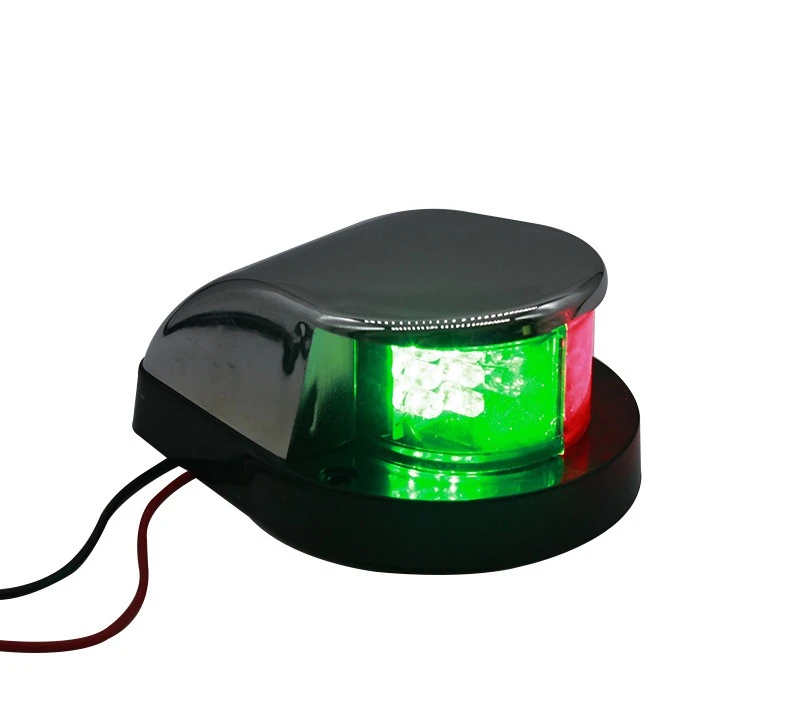 Dc12v Yacht Light Red and Green Navigation Light Ship Side Signal Light Bow Indicator