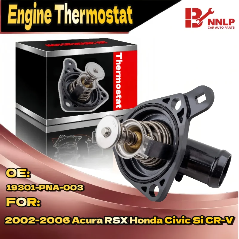 

Engine Coolant Thermostat Housing For 2002-2006 Acura RSX Honda Civic Si CR-V 19301PNA003 19301PNA003 1430814 33949 9025131