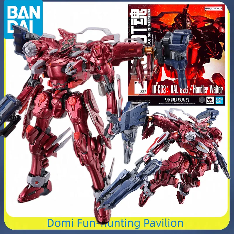 

Bandai Original THE ROBOT SPIRITS SIDE AC ARMORED CORE VI FIRES OF RUBICON Anime Figure IB-C03: HAL 826 Handler Walter Model Toy