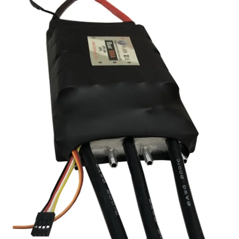 FLIER 120 В 500 А Высоковольтный мощный бесщеточный регулятор скорости водяного охлаждения ESC Электронный регулятор скорости для радиоуправляемой лодки для серфинга