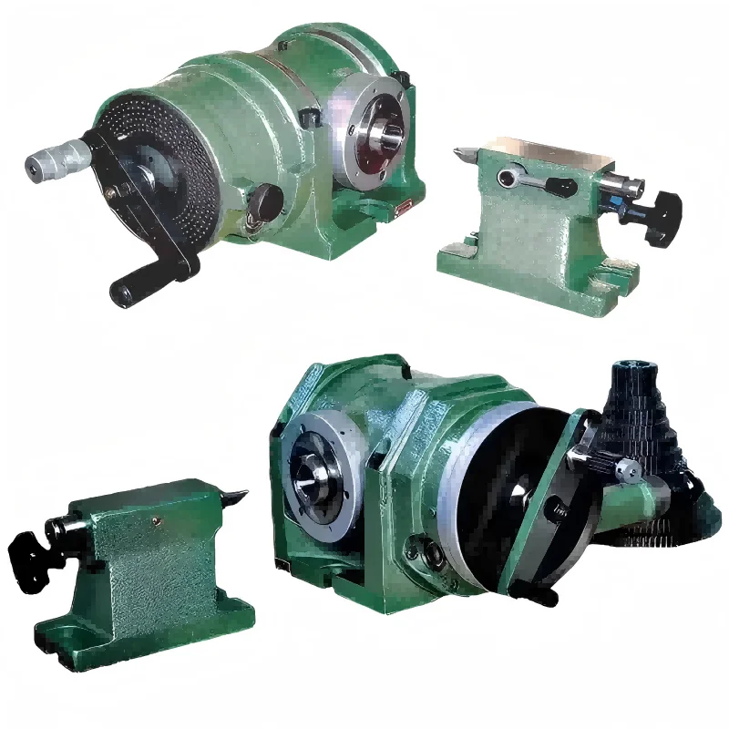 

Accurate Angle Adjustment, Heavy-Duty Construction, Perfect for Complex Parts Machining - F12 Semi-Universal Dividing Head