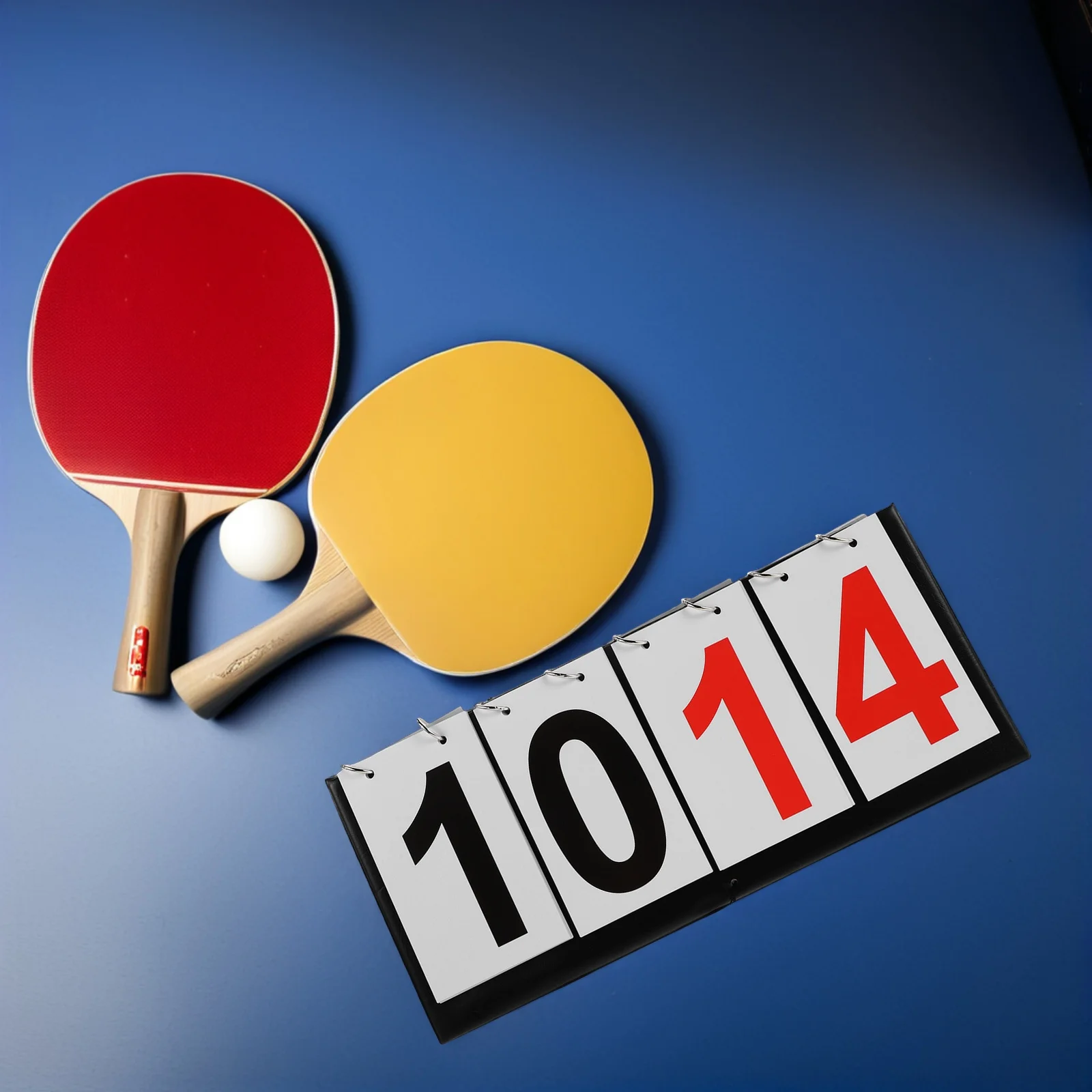 

4-Digital Portable Tabletop Flip Scoreboard Manual Score Keeper for Volleyball Basketball Tennis and Game Night Events