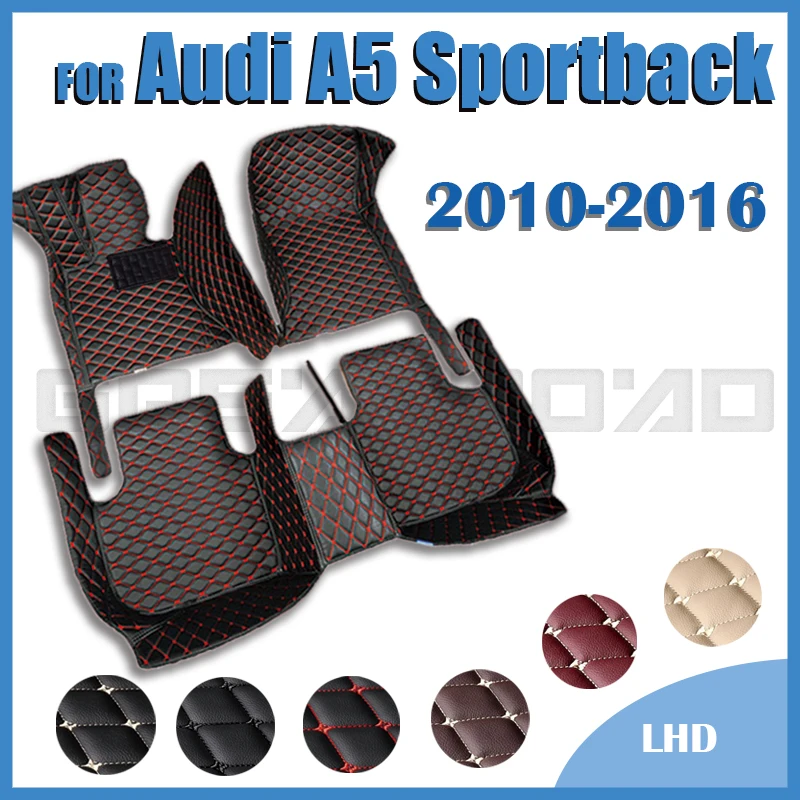 

Автомобильные коврики для Audi A5 Sportback (пять дверей) 2010-2012 2013 2014 2015 2016 под заказ автомобильные накладки на ножки коврик интерьер