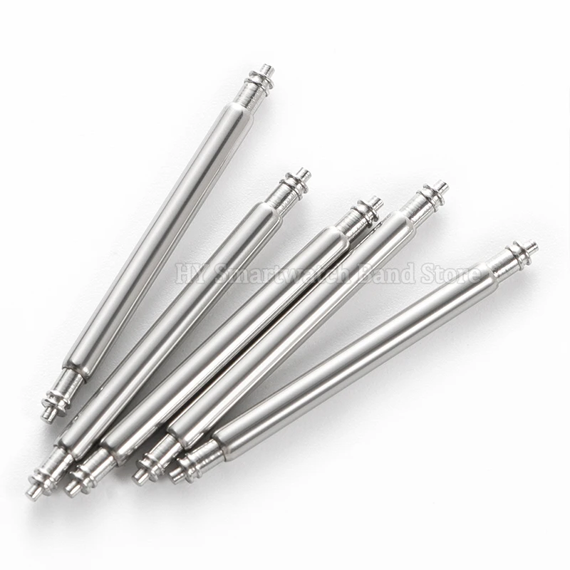 20 шт., пружинный стержень диаметром 2,0 мм, аксессуары для ремешка для часов, пружинный стержень из нержавеющей стали, штифты для умных часов 16/18/20/22/24 мм