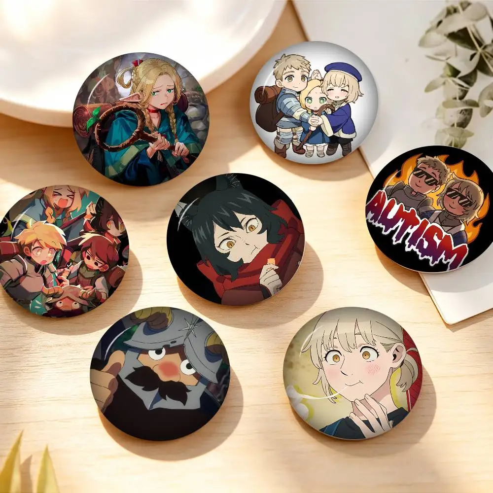 Delicious in Dungeon Brooch on Backpack Fashion Jewelry Pins Badge Clothing Hat Accessories Gift for Friends