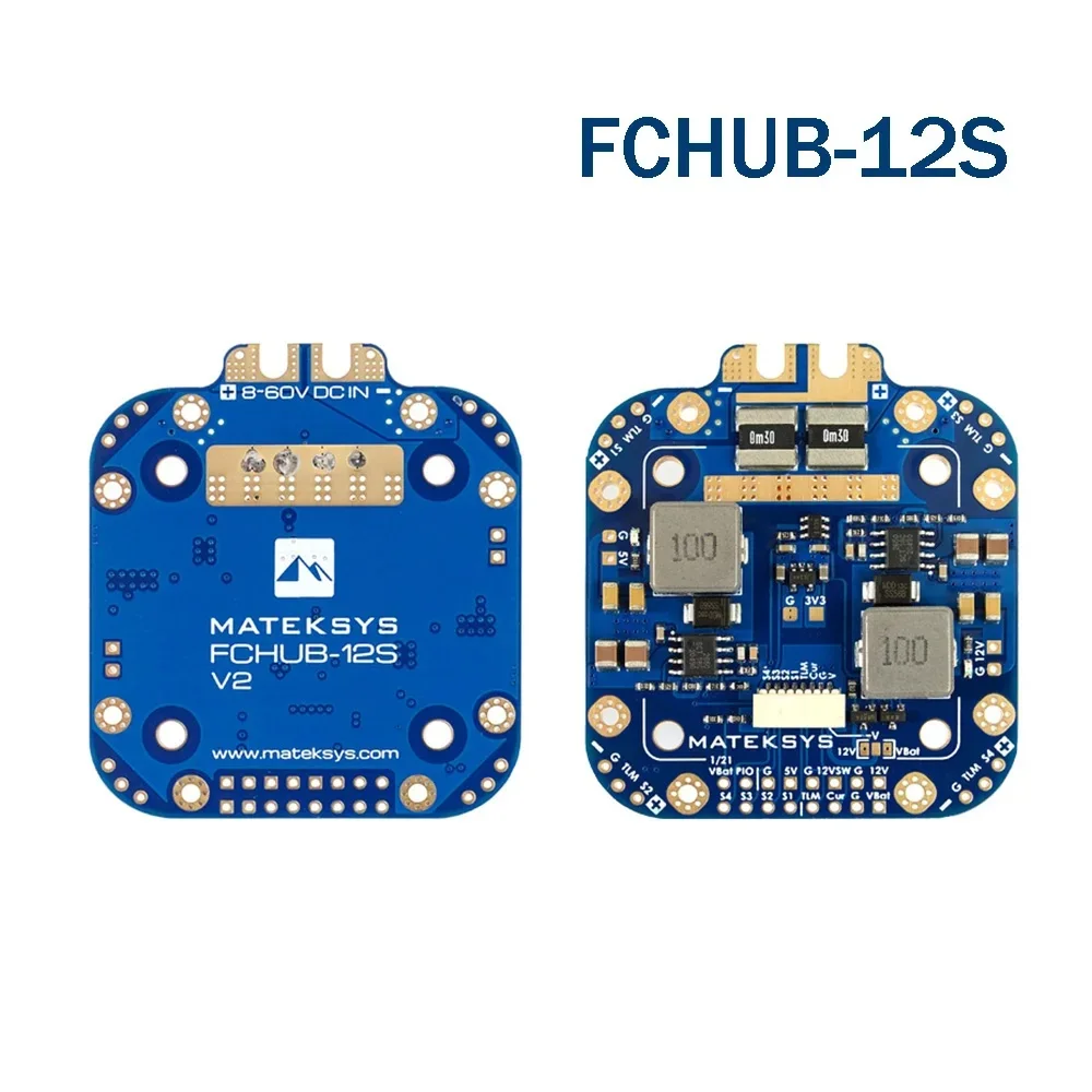 Matek Mateksys XCLASS PDB FCHUB-12 PDB Hub Power Distribution Board 8~60V 3~12S LiPo BEC w/ 440A For XClass FPV Long Range Drone