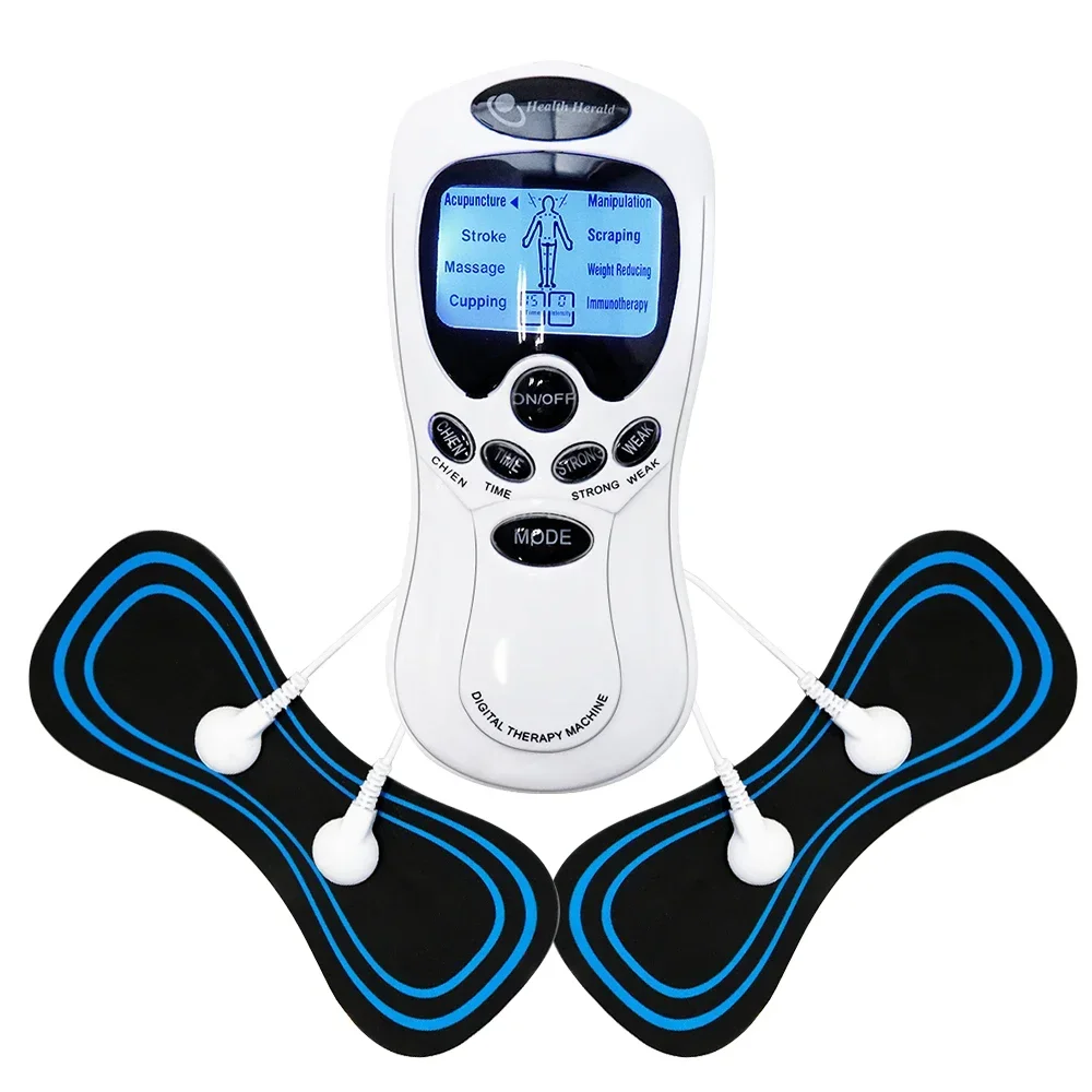 TENS-Gerät Physiotherapie Elektronischer Puls-Muskelstimulator zur Entspannung von Nacken, Rücken, Schulter und Hand Schmerzlinderung Elektrotherapie – Detail 2