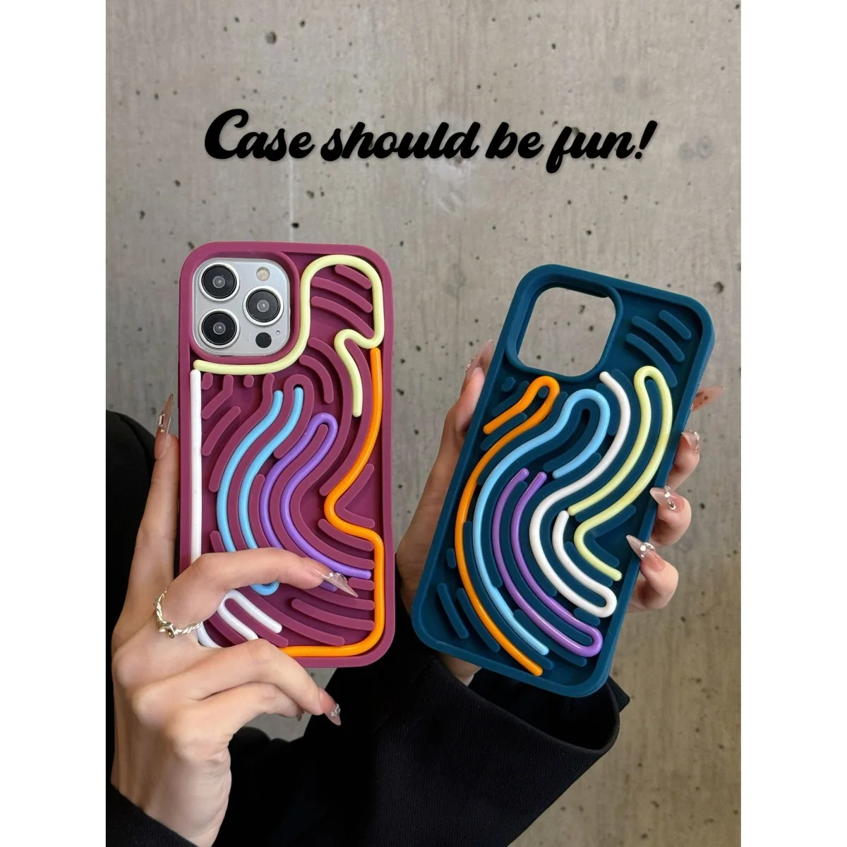 European and American style puzzle new models are suitable for Apple 17pm mobile phone case girls high value custom 16p silicone