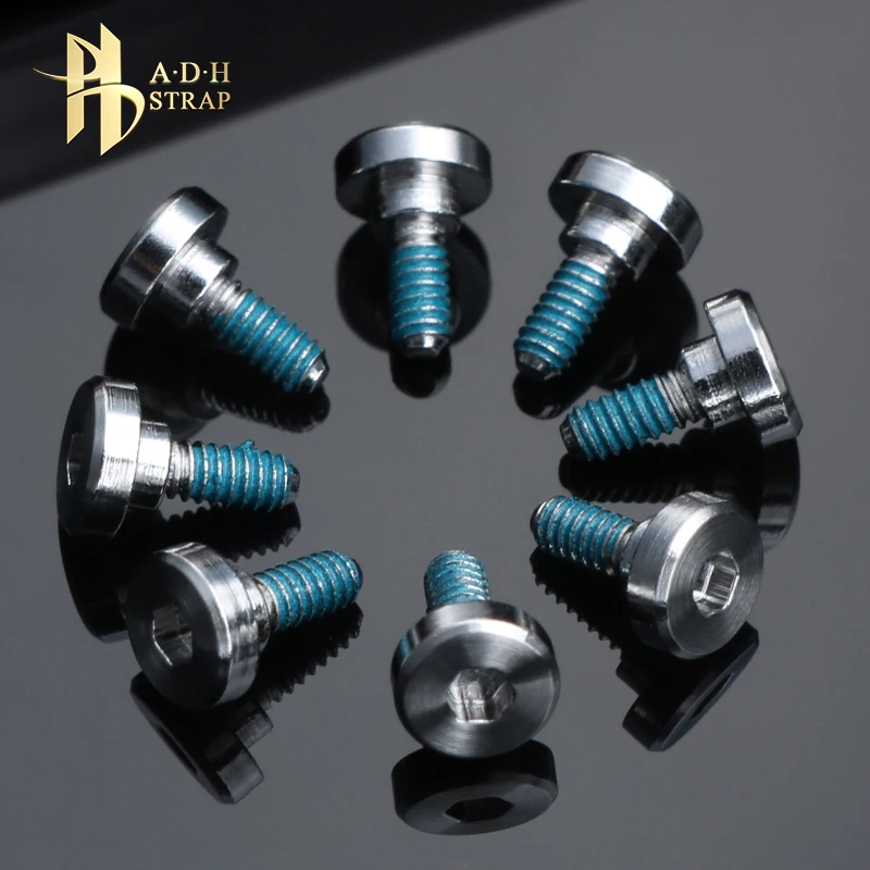 ADH لساعة كاسيو جي شوك الجيل الرابع من القلوب الفولاذية GST-B400 ملحقات المسمار الأمامي b400 غطاء برغي معدني