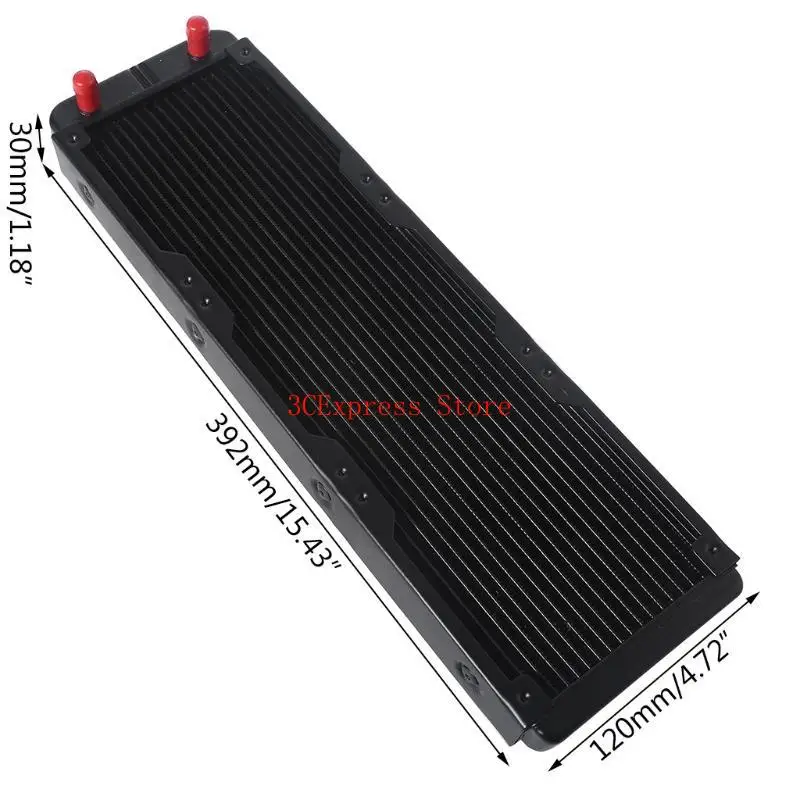 Multi-Port G1/4 Thread Aluminiat Maviator 360 مم لنظام تبريد مياه الكمبيوتر