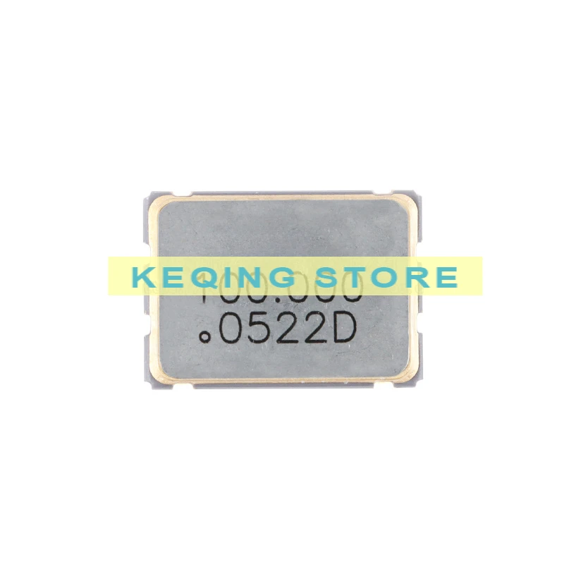 50PCS 7050 100MHz ± 20ppm 1.8V-3.3V OT7050100MJBA4SL  SMT active crystal oscillator