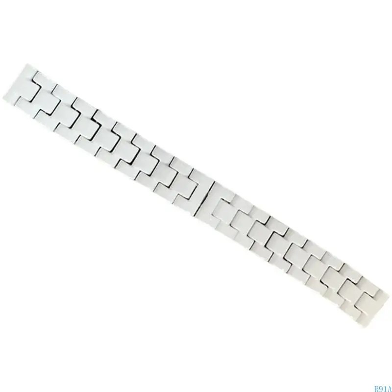 R91A Lussuoso bracciale per cinghia orologio per orologio per orologio da orologio da orologio da 18 mm con triplo perle che