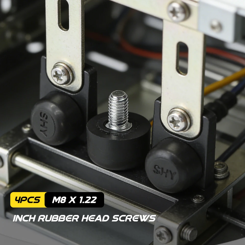 4Pcs M8 x 1.22