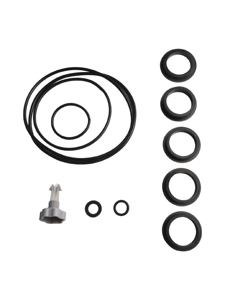 Replacement seal gasket kit with air release valve and eight o rings for Intex sand filter pump part numbers 10460 to 11824