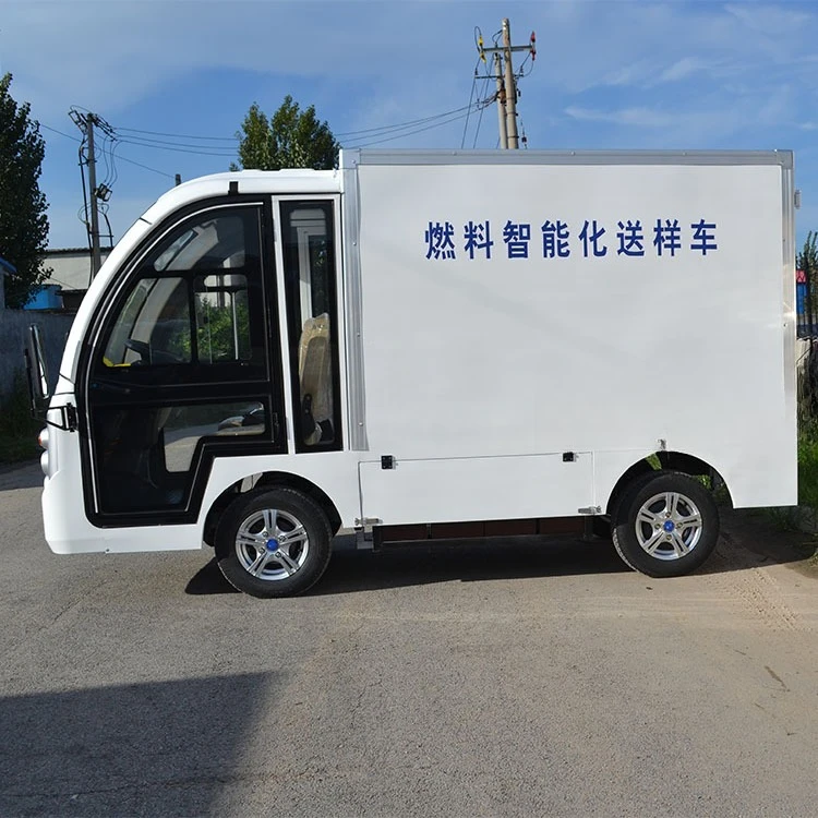 Lastenbox-Elektro-LKW mit einer Batterielebensdauer von 100-Milch-Vierrad-LKW