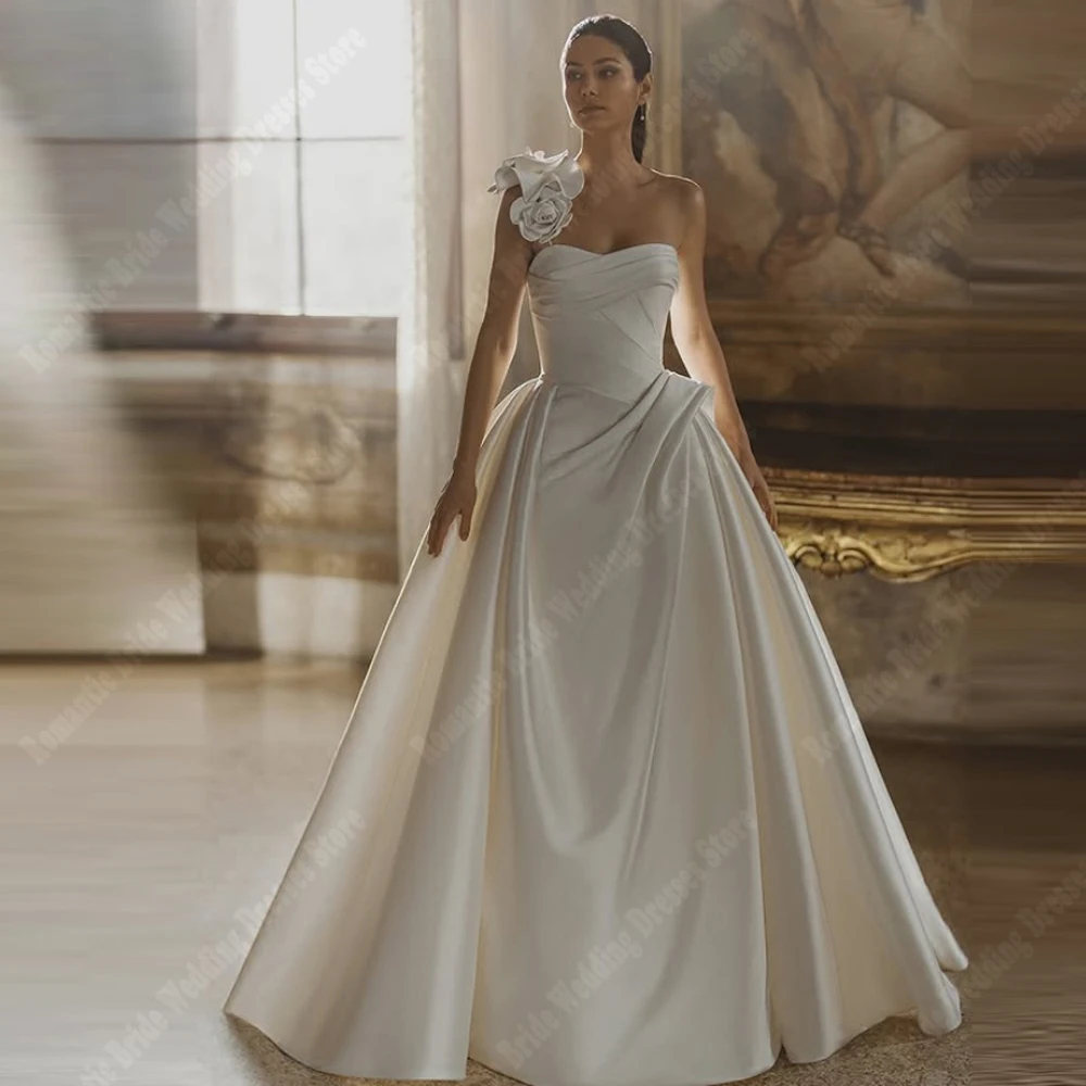 

Fashionable Women Wedding Dresses Princess Sweetheart Collar A-Line Bride Gowns Ball Vestidos De Novias Banquet 2025 Customized