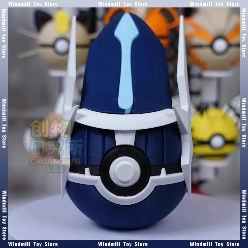 

3D-печать Dialga Poké Ball Series Pokémon Game Периферийные устройства Высококачественная коллекционная модель Настольный орнамент Украшение Подарочная игрушка