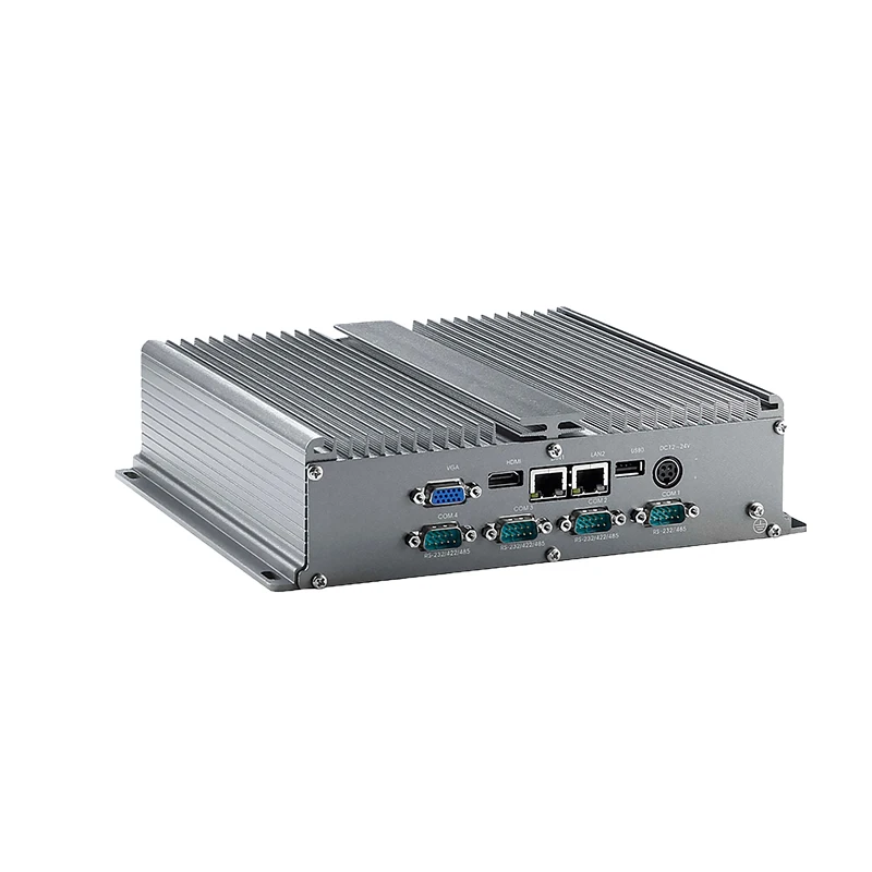 i5-3340M Fanless   Embedded Industrial Computer BOX MINI  PC 2LAN 6COM 6USB