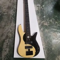 5-string butterfly bass split connection, Yin and Yang face body alder, maple track, rosewood fingerboard, EMG bass special pick