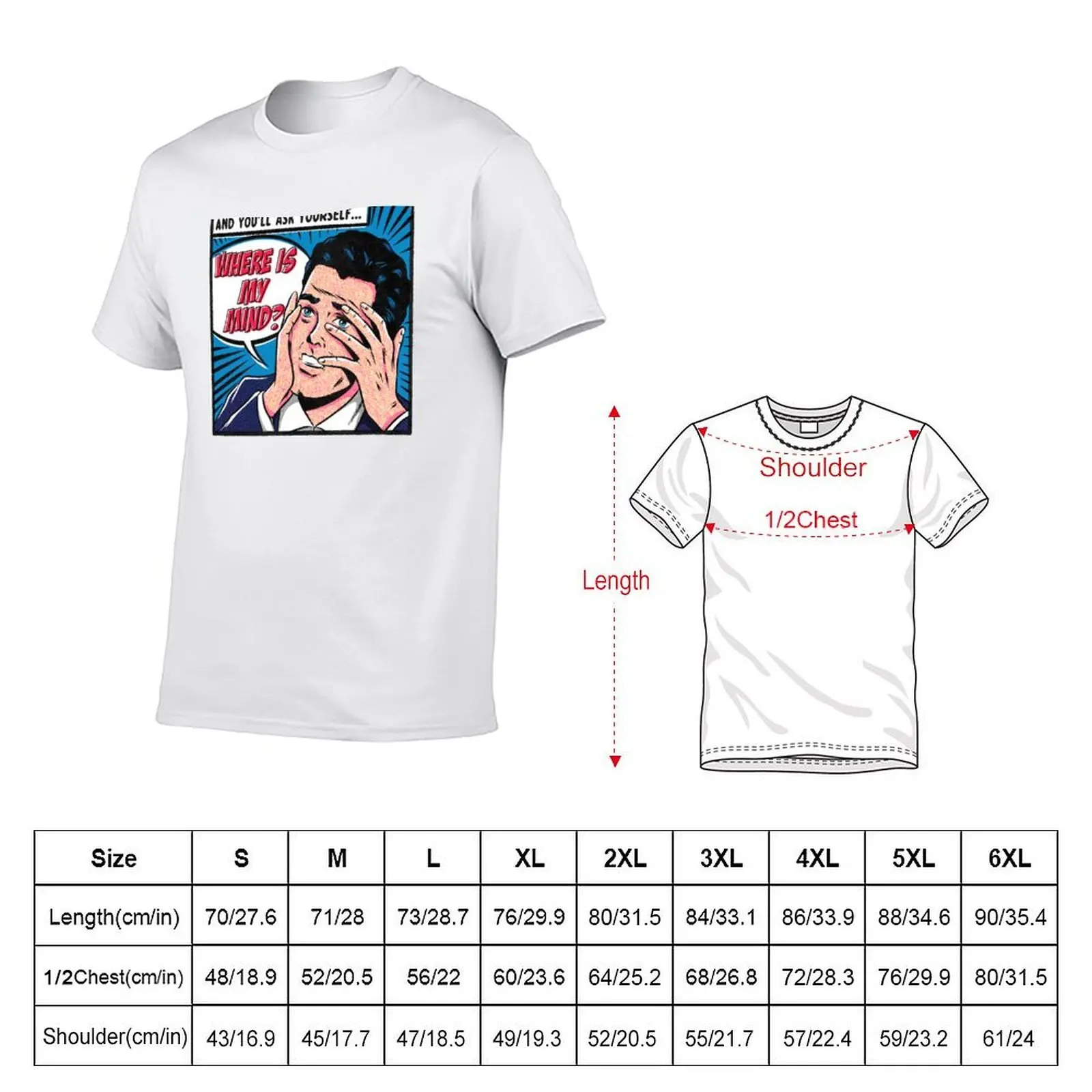 My Mind T-Shirt t shirts cotton 100% graphic t shirts for man cotton t shirt pack T-shirt