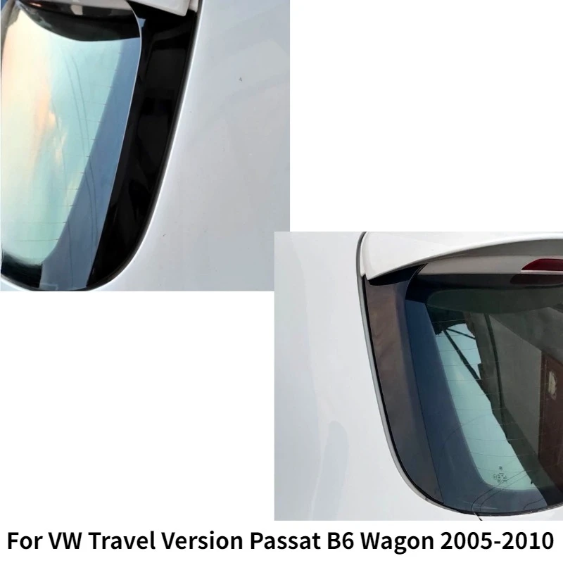 Para VW Versão Travel Passat B6 Wagon 2005-2010 1 Conjunto de Decoração para Janela Traseira do Carro, Kit de Carroceria, Peças Exteriores