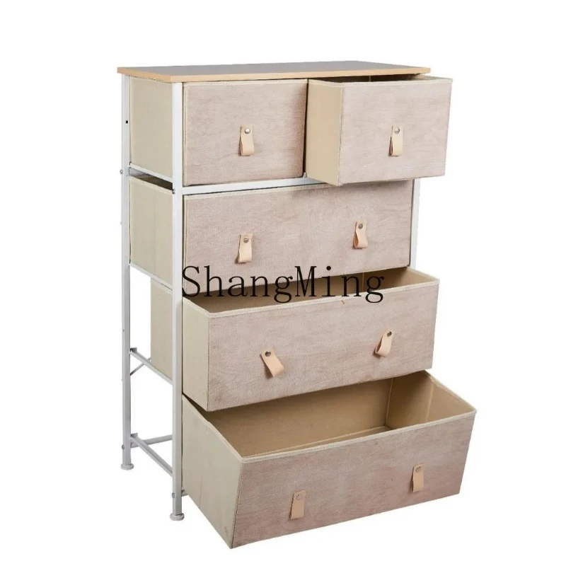 

SM storage cabinet household simple multi-layer fabric living room multi-layer drawer type large-capacity storage cabinet