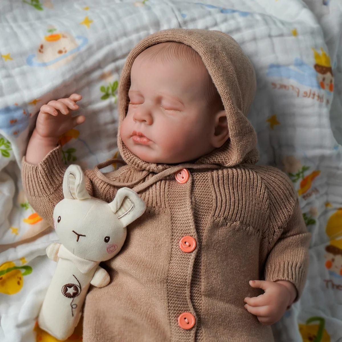 

JOYORA Rebirth Doll High-quality Gift Lifelike Baby Doll Fashionable Doll Handmade 3D Skin Visible Vein Christmas Gift