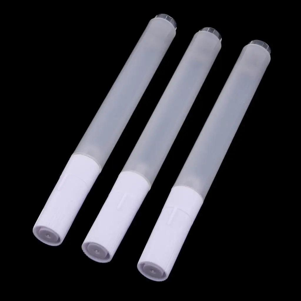 3 Pieces Clear Plastic Medium 4.5mm Watercolor Oil Acrylic