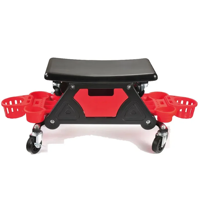 Multi-Function Creeper Chair Mechanic for Wax Polishing Projects Mobile Car Beauty Construction Stool Car Wash Auxiliary Amagi