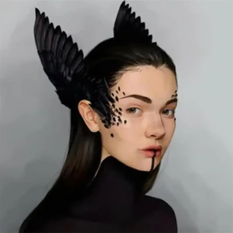  Fascinator Wing Delicate Cosplay Fascinator Clip for Evening Wear and Special Occasion Trendy Looks