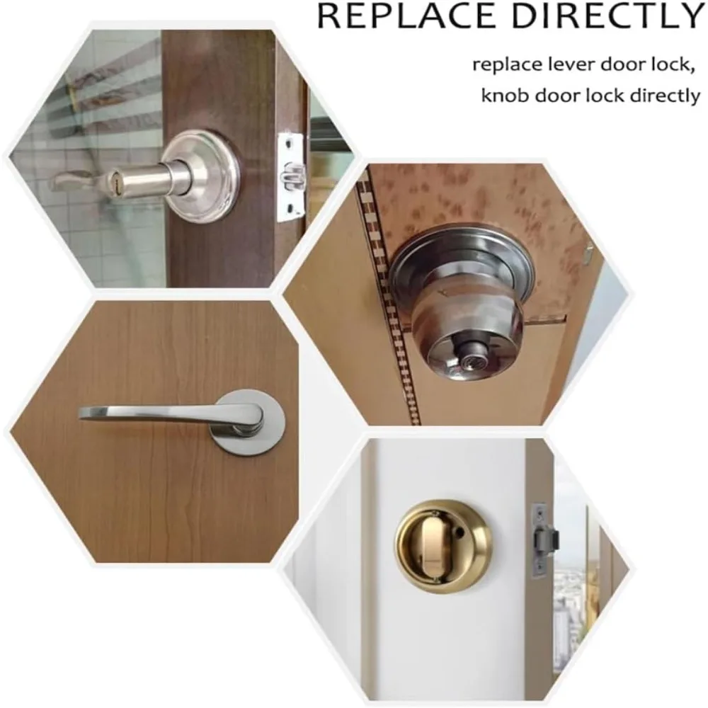 Security 4 in 1 Fingerprint Door Lock Tuya App Easy Installation Smart Door Lock Keyless Door Lock Office
