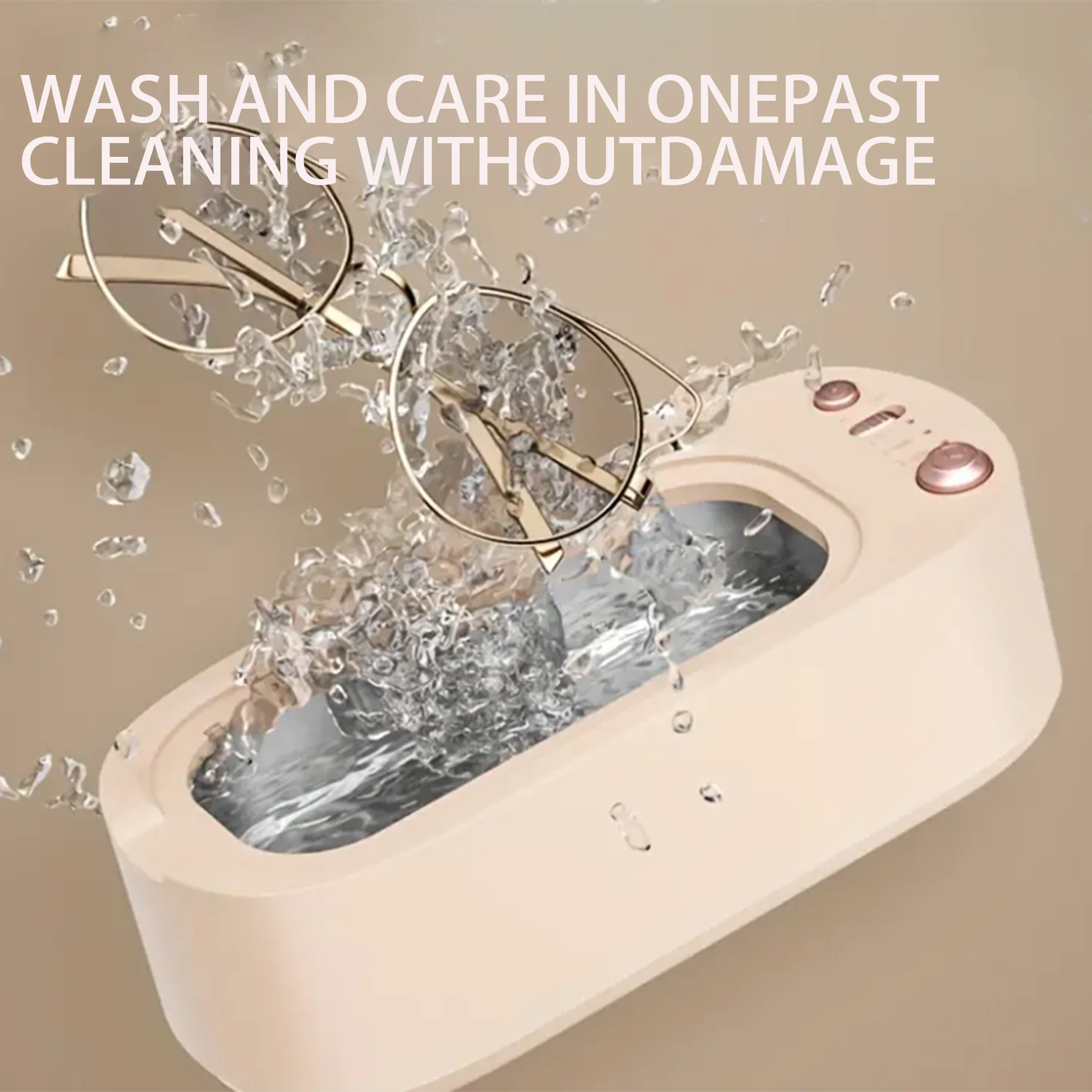 

Clean and worry-free-two-in-one multifunctional cleaning machine " "Detail CareSpecialist-Glasses Makeup Brush Cleaning Machine"