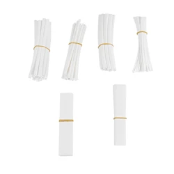 100 pcs heat shrink tube casing heat shrink tube color:white